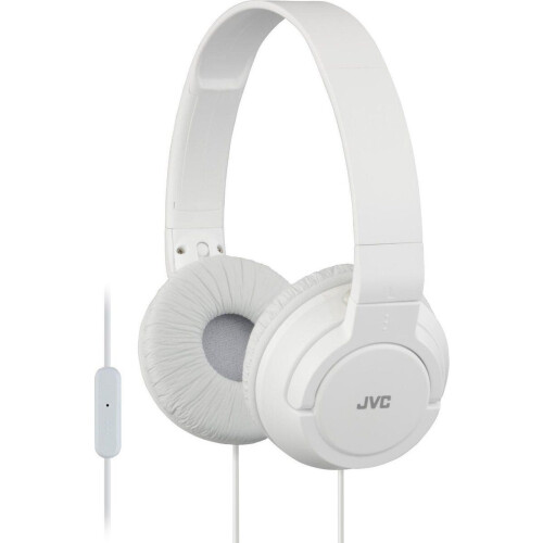 JVC HA-SR185 - On-Ear Koptelefoon - 30 mm Neodymium Driver Deep Bass - Wit Tweedehands