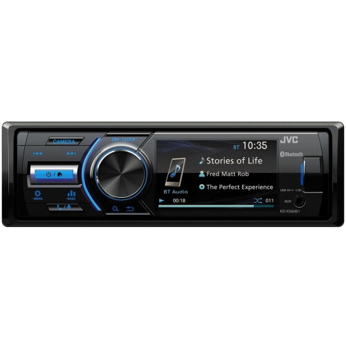 JVC KD-X560BT - Digitale media-ontvanger - Bluetooth 3.0 - 1Din Tweedehands