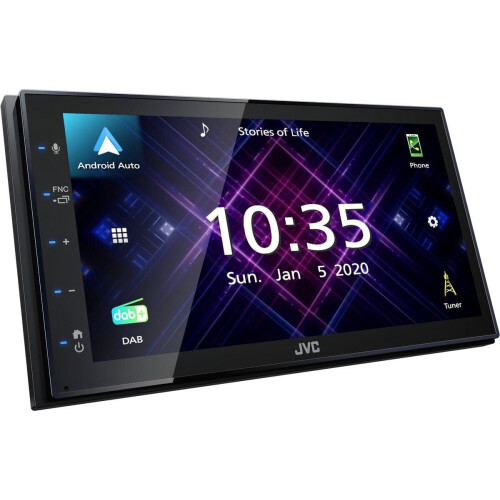 JVC KW-M565DBT - In-car Receiver - DAB+ Bluetooth Apple CarPlay™ Android Auto (2023) Tweedehands