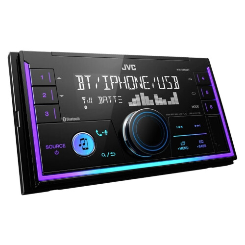 JVC KW-X850BT - Digital Media Receiver - Bluetooth 13-band EQ - Multicolor Tweedehands
