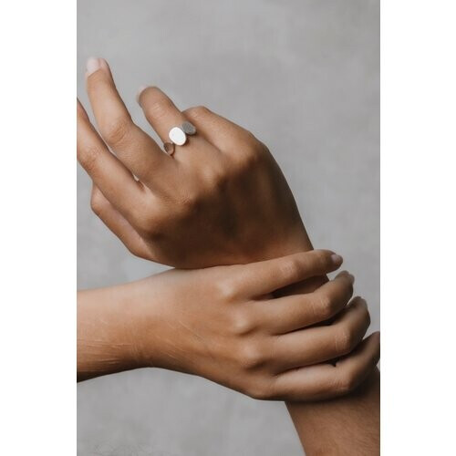 Jyoti - Fair Works dames vegan Ring Patthar Zilver Tweedehands