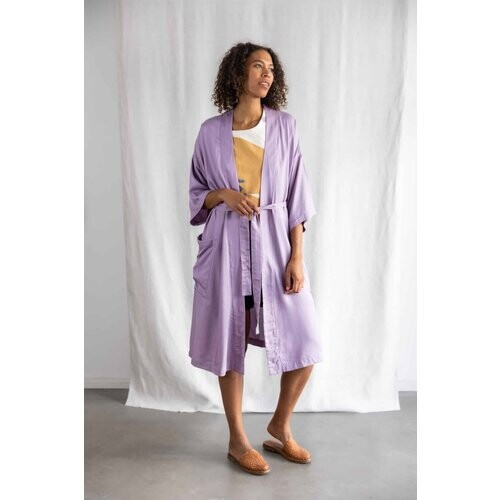 Jyoti Fair Works dames vegan Vest Rohana Lila Tweedehands