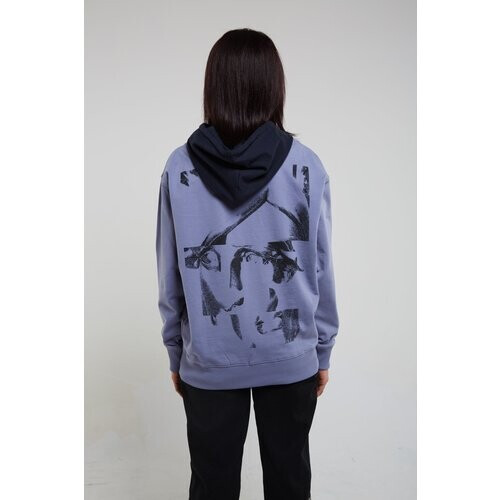 KABOOSH dames vegan Hoodie Liberty Unisex Blauw Tweedehands