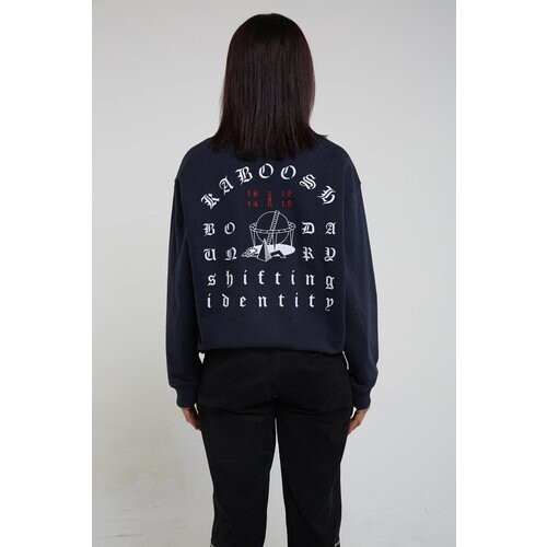 KABOOSH dames vegan Trui Bosozoku Unisex Donkerblauw Tweedehands