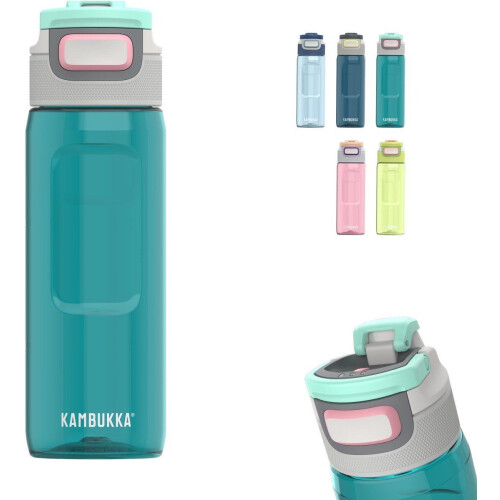 Kambukka Elton - Drinkfles 750ml - 100% lekvrij met 3-in-1 deksel - Emerald Tweedehands