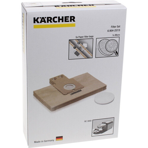 Kärcher RC 3000 - Stofzuigerzakken - Papieren filterzakken