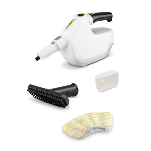 Kärcher SC 1 Multi Stoomreiniger - Opwarmtijd 30 sec - 1300 W - Oppervlakteprestatie 30 m² - Reservoir 200 ml - Kleur wit