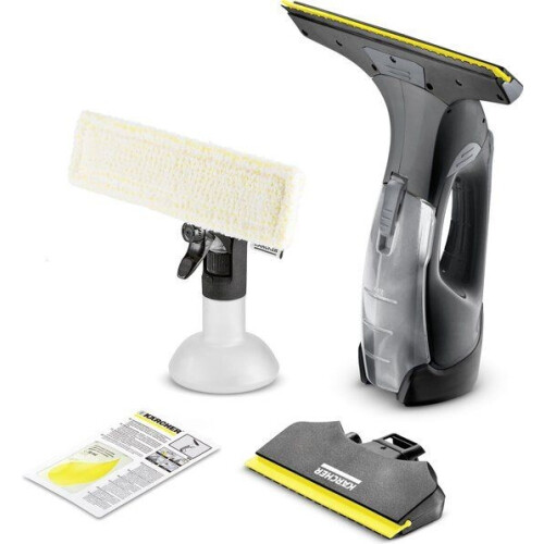 Kärcher WV 5 Plus N Black Edition - Ruitenreiniger - Looptijd accu 35 min - Werkbreedte 170/280 mm - Zwart