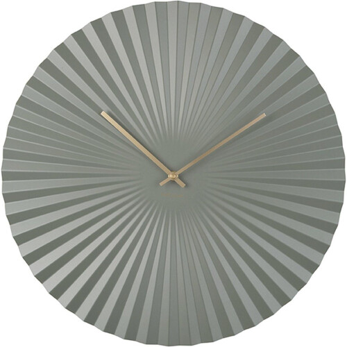 Karlsson Sensu - Wandklok - XL Design - Groen -Ø50cm