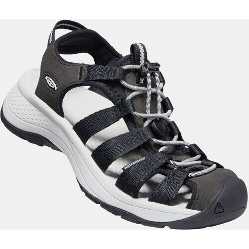Keen Astoria West Sandal Wms Zwart/Donkergrijs Tweedehands