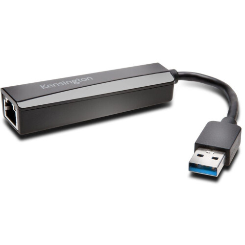 Kensington UA0000E - Ethernet-adapter - USB 3.0 1Gbps - Netwerkadapter