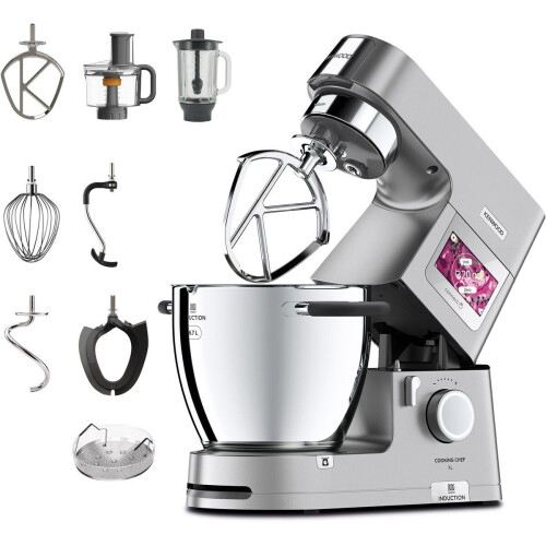 Kenwood Cooking Chef XL KCL95.424SI - Keukenmachine - Inductiekoken 20-180°C - Zilver