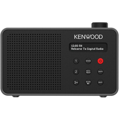 Kenwood CR-M25DAB-B - DAB+ Radio met Bluetooth 5.3 en ASA-waarschuwingsfunctie - Mocca Tweedehands