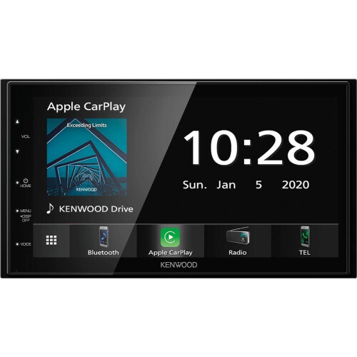 Kenwood DMX5020BTS - 2DIN Autoradio - Android Auto - Apple CarPlay - Zwart