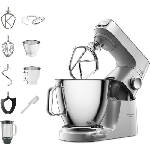 Kenwood KVL 85.124SI - Keukenmachine - 1200W - 7L roestvrijstalen mengkom Tweedehands