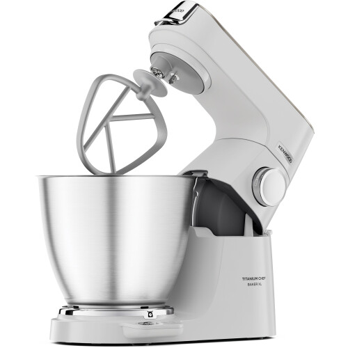 Kenwood Titanium Chef Baker XL - Keukenmachine 1200W - 7L roestvaststalen kom