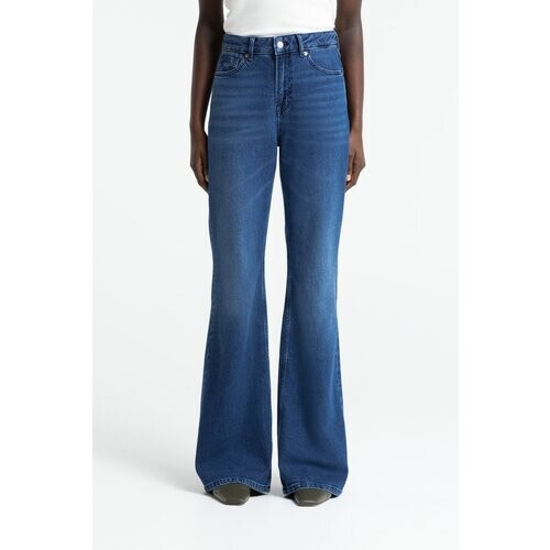Kings of Indigo dames vegan Jeans Kukiko Middenblauw Tweedehands