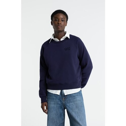 Kings of Indigo dames vegan Sweatshirt Tajima Donkerblauw Tweedehands