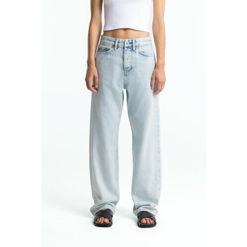 Kings of Indigo mannen vegan Jeans Unisex Noah Chase Super Light Marble Blauw Tweedehands