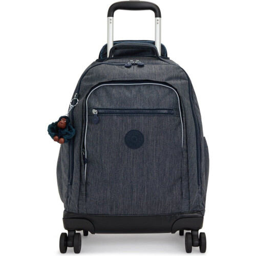 Kipling NEW ZEA - Kinderrugzak met wielen - Laptopcompartiment - Marine Navy Tweedehands