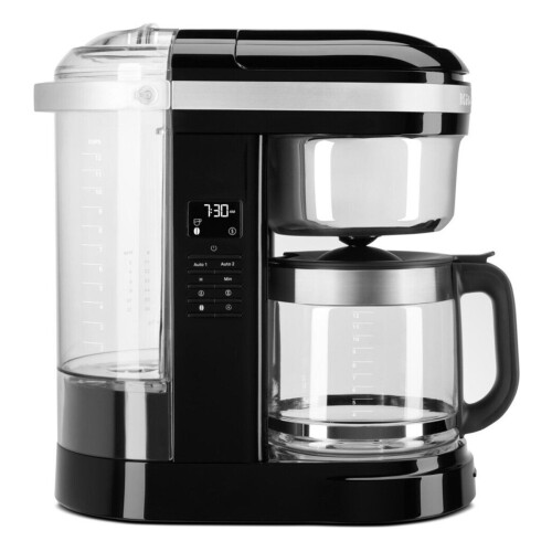 KitchenAid 5KCM1209EOB - Filter Koffiezetapparaat 1,7L - 12 kopjes - Onyx Zwart Tweedehands
