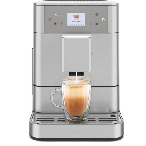 KitchenAid 5KES8556ESX - Volautomatische Espressomachine - 15 Recepten 2,2L Waterreservoir Roestvrij staal