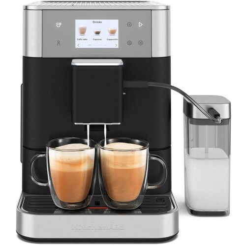 KitchenAid 5KES8557EBK - Volautomatische Espressomachine - 20+ Recepten 2,2L Waterreservoir Roestvrij staal Tweedehands