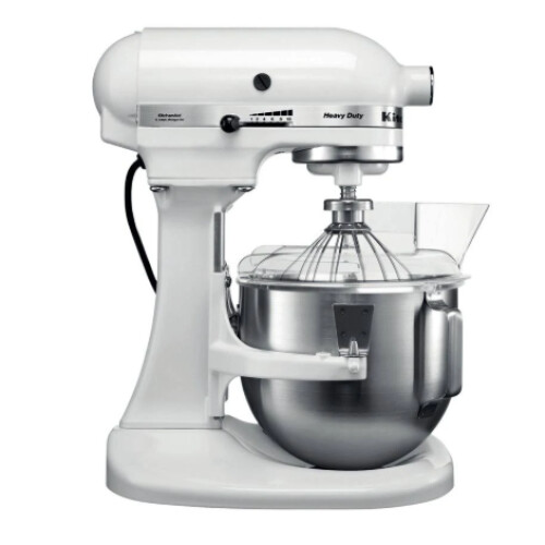 Kitchenaid 5KPM5EWH - Keukenmachine - 4,83L RVS mengkom - Wit Tweedehands