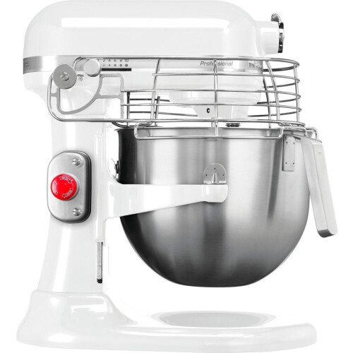 KitchenAid 5KPM5XEWH - Keukenmachine - 6,9L roestvrijstalen mengkom - Wit Tweedehands