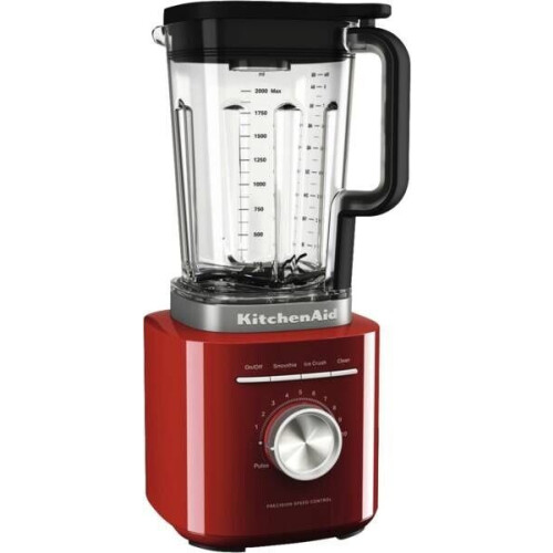 KitchenAid 5KSB2073EER - Blender - 1200W 10 snelheden - Rood