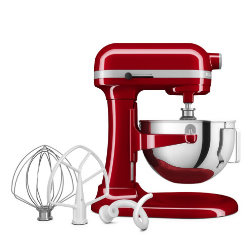 KitchenAid 5KSM55SXX - Heavy Duty Planetaire Mixer 5,2 L - 11 snelheden - Rood