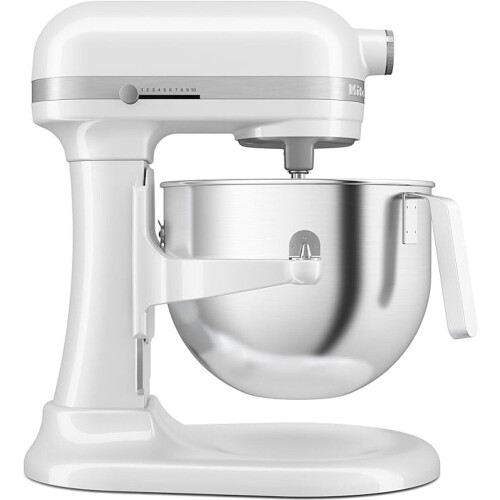 KitchenAid 5KSM70JPXEWH - Keukenmachine - 375 W - 11 snelheden - 6,6L - Classic Wit Tweedehands