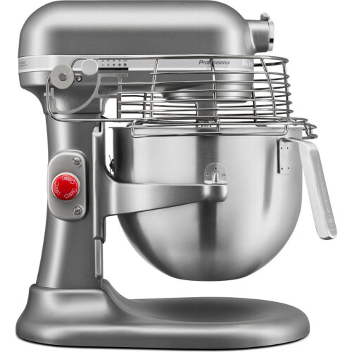 KitchenAid 5KSM7990XBSL - Professionele Mixer 6,9L 10 snelheden - Zilver Tweedehands