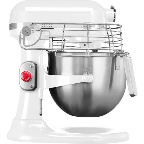 KitchenAid 5KSM7990XEWH - Keukenmachine - 6,9L roestvrijstalen mengkom - 325W Tweedehands
