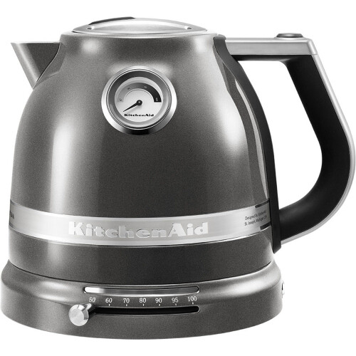 KitchenAid Artisan 5KEK1522 - Waterkoker - Temperatuurregeling 50-100 °C - Grijs