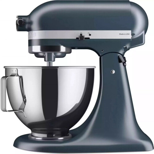 Kitchenaid Artisan Keukenmixer 5KSM95PSEBS Keukenmachine 4,3L - Staalblauw - 3 Menghaken,, Tweedehands