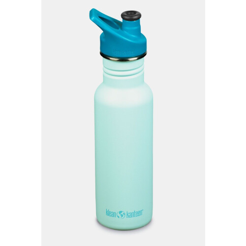 Klean Kanteen Classic Narrow 18Oz (W/Sport Cap) Lichtblauw Tweedehands