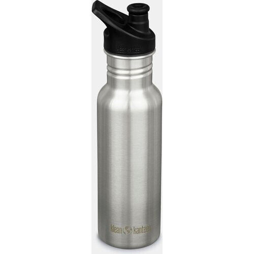 Klean Kanteen Classic Narrow 18Oz (W/Sport Cap) Zilver Tweedehands