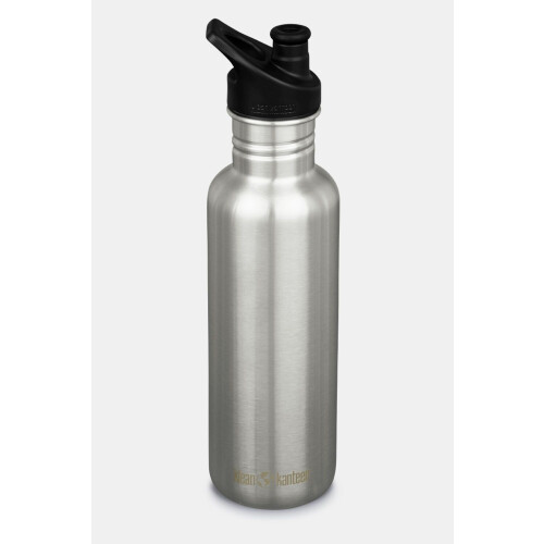 Klean Kanteen Classic Single Wall 27Oz 800Ml Sport Zilver Tweedehands