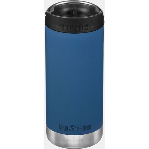 Klean Kanteen Tkwide 12Oz/355 Ml With Café Cap Blauw (Jeans) Tweedehands