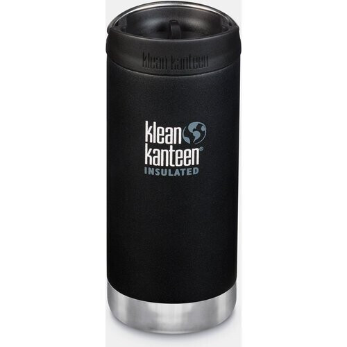 Klean Kanteen Tkwide 12Oz/355 Ml With Café Cap Zwart Tweedehands