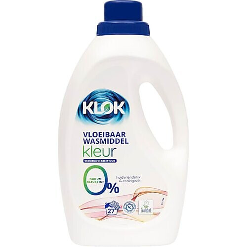 Klok Vloeibaar Wasmiddel Kleur Tweedehands