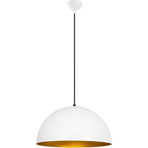 KOBO Living Sivani - Hanglamp - 50cm - Wit Goud