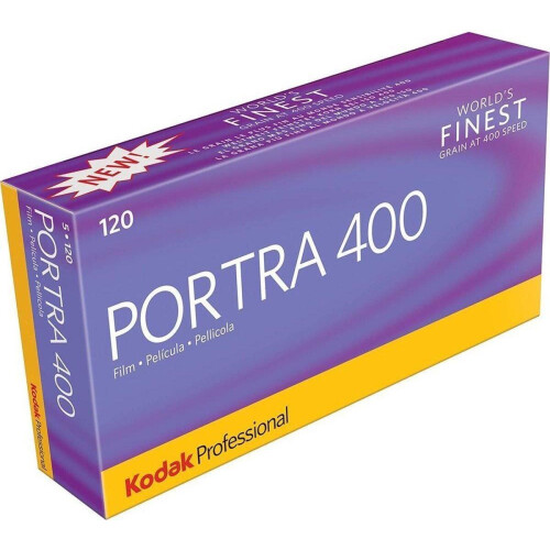 Kodak Portra 400 - 120 - Incomplete rol (2 van 5) (tot december 2023)