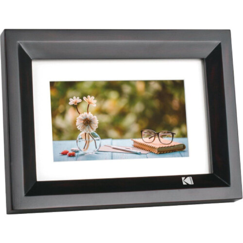 Kodak RDPF-700W - Digitale fotolijst - 7 inch 1024 x 600 pixels - Zwart