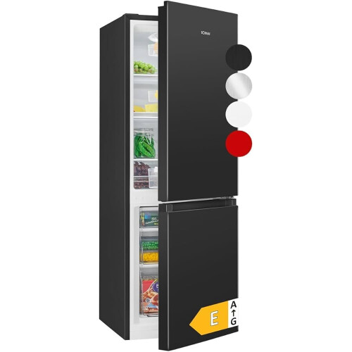 Bomann KG320.2 - Koelvriescombinatie - 275 liter - Zwart