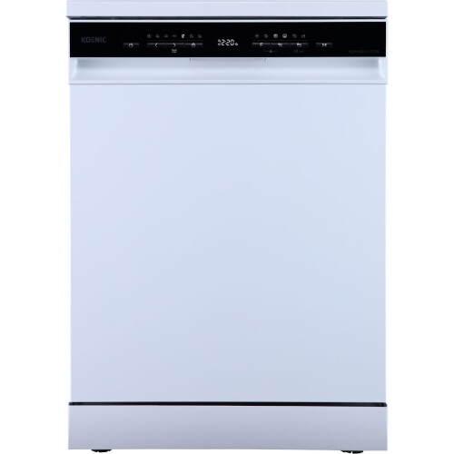 Koenic KDW 6021-1 C FS - Vrijstaande vaatwasser - 14 couverts - Energieklasse C - Wit