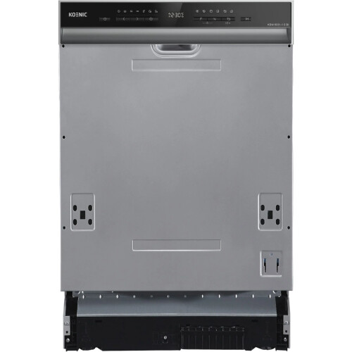 Koenic KDW 6031-1 C BI - Inbouw Vaatwasser - 8 programma's - Zilver Tweedehands