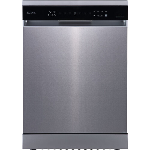 Koenic KDW6021BFSIN - Vaatwasser - 14 couverts - Geluidsniveau 40 dB - Grijs