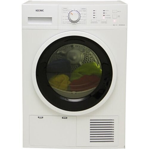 Koenic Ktd83016a2 - Warmtepompdroger - 8 Kg - 69 Db - Energieklasse A++ | Tweedehands (Refurbished) Tweedehands